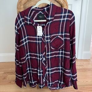 Rails Button Up Plaid Shirt - NWT